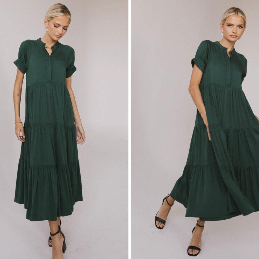 Bohme Amanda Tiered Maxi Dress